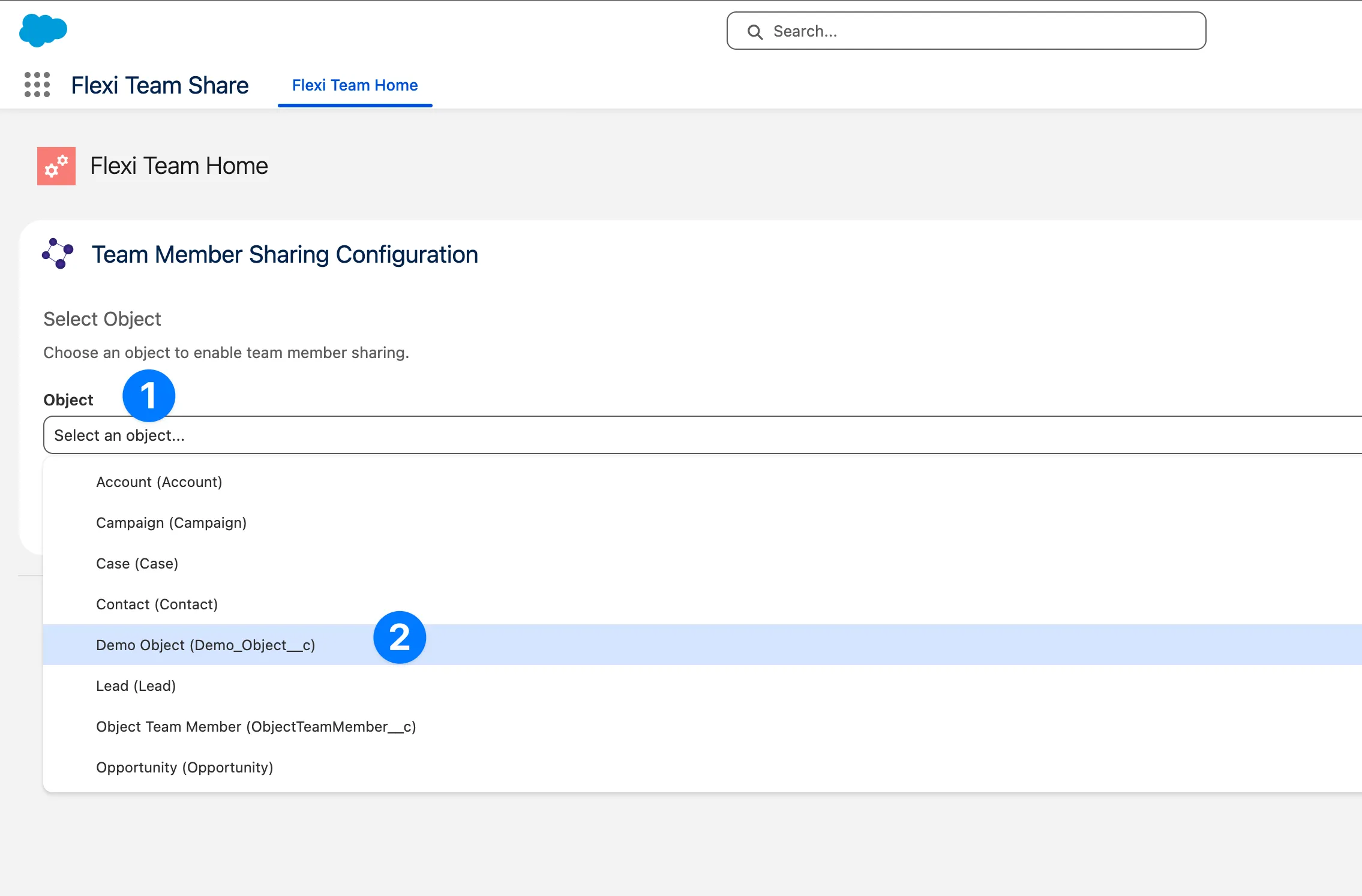 Add Configuration - Label